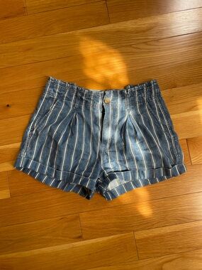 American Eagel High Waist Striped Women’s Shorts